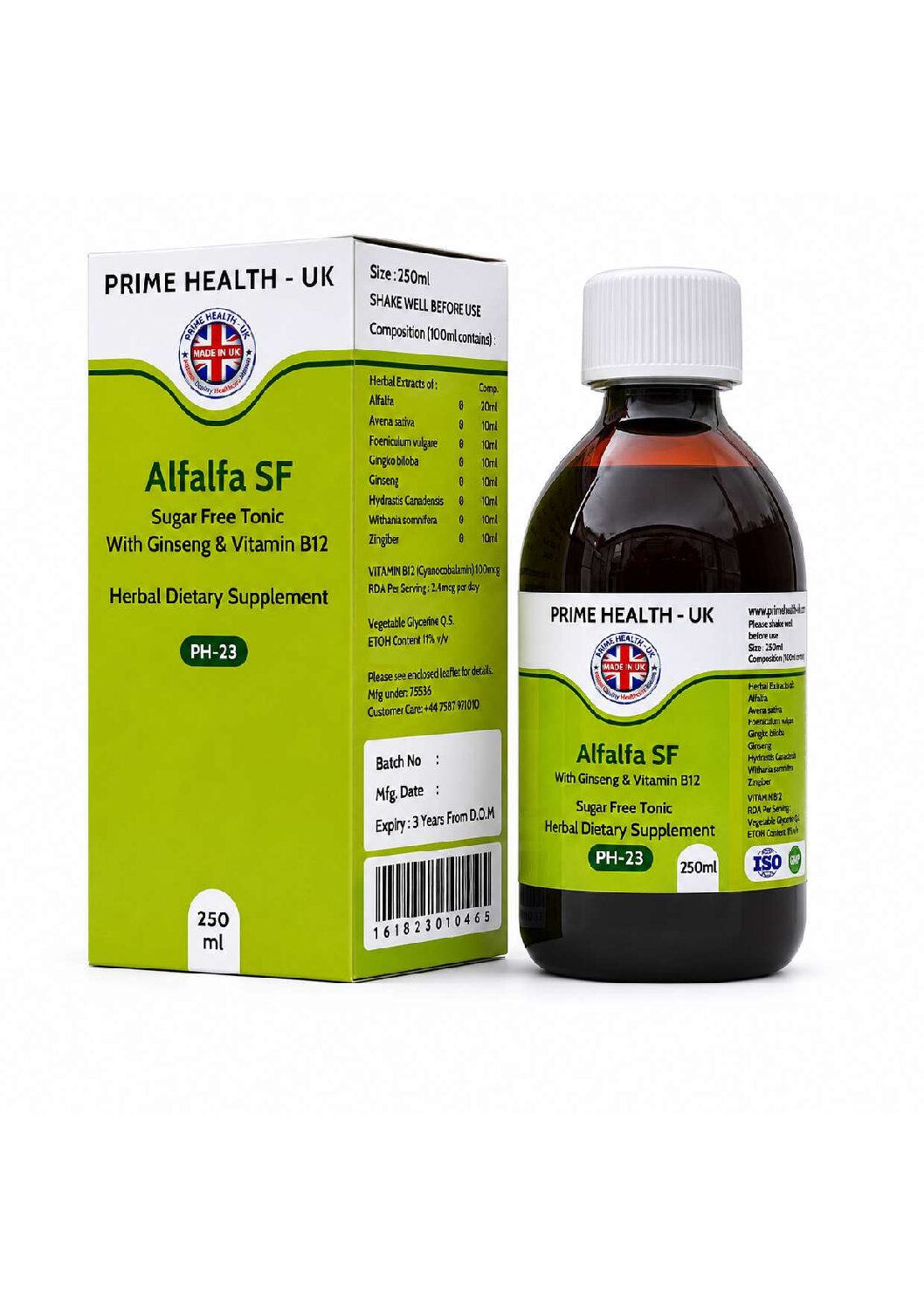 Alfalfa with Vitamin B12 (Sugar Free)