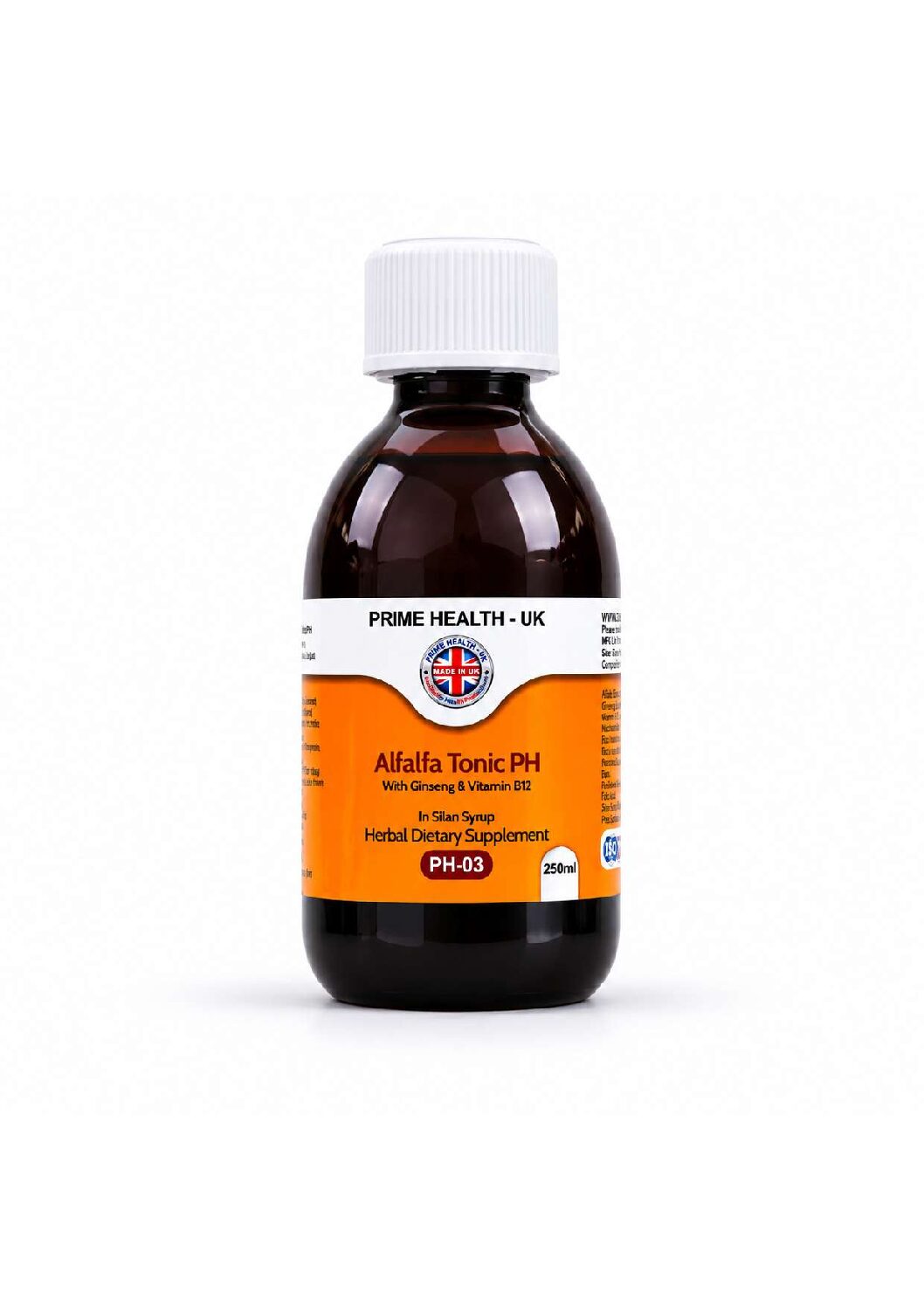 Alfalfa Tonic PH-03 Bottle