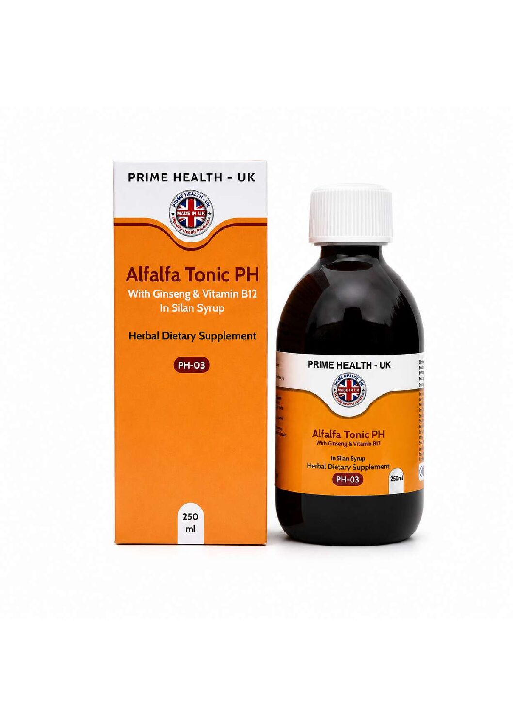 Alfalfa Tonic with Ginseng + Vitamin B12